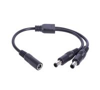 Montesy Câble répartiteur en PVC de 30 cm de long - 7,4 x 5,0 mm - Pour une transmission de puissance stable et une longue utilisation pour divers appareils Plug and Play