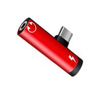 Montesy Double fonction : créez un lien sonore de 3,5 mm avec port de charge en aluminium mélangé, plan dense, accord mondial pour Smar