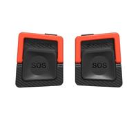 Montesy Emergencies Poignée de porte arrière et poignée de dégagement d'urgence facile pour sorties rapides en Vehi