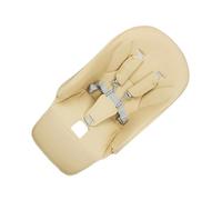 Montesy Ensemble de coussins de chaise haute pour bébé en cuir synthétique avec protection d'entrejambe à 5 points - Large compatibilité