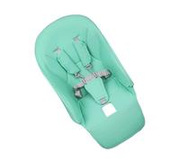Montesy Ensemble de coussins de chaise haute pour bébé en cuir synthétique avec protection d'entrejambe à 5 points - Large compatibilité