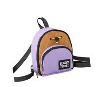 Montesy Grande trousse à crayons de grande capacité, sac à dos, sac à bandoulière pour étudiants, adolescents, adultes, violet, as the pic show