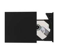Montesy Lecteurs DVD externes USB de type C - Lecteur CD portable - Petits lecteurs optiques ABS pour ordinateur portable de bureau, ordinateur portable, Linuxs, lecteur CD de type C