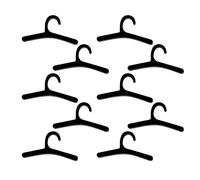 Montesy Lot de 10 cintres miniatures pour vêtements de poupée pour enfants - Encourage l'interaction parentale et enfant