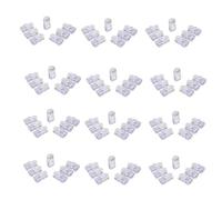 Montesy Lot de 100 connecteurs à sertir 8P8C Cat6 RJ45 RJ45 pour câble Ethernet