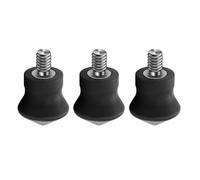 Montesy Lot de 3 pieds antidérapants en caoutchouc pour trépied et monopode à vis 6,35 mm
