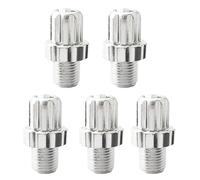 Montesy Lot de 5 vis de réglage de frein de vélo en alliage d'aluminium