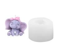 Montesy Moule multifonction en silicone en forme d'éléphant pour décoration de la maison et idées créatives