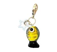 Montesy Porte-monnaie en forme de poisson en cristal avec fermeture pour femme et fille Accessoires de décoration de bijoux, Conforme à l'image., as the pic show, 9