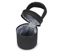 Montesy Sac de rangement isotherme étanche pour biberon - Facile à transporter pour les voyages et les activités de plein air, Noir , 12.5*15.5cm
