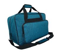 Montesy Sac de rangement pour machine à coudre avec poches et poignées, étui de transport pour machine à coudre pour voyage, bleu, as the pic show