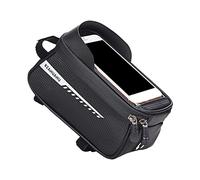 Montesy Sacoche de vélo pour téléphone portable de moins de 6,5 pouces pour cadre avant de vélo