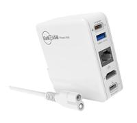 Montesy Station d'accueil 5 en 1 pour consoles de charge rapide et portable pour manette de jeu, téléphone HDTV1.4, RJ45