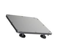 Montesy Support de montage avec couvercle en aluminium pour montage de toit de voiture, camion, installation facile, support de toit en aluminium pour voiture et camion