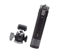 Montesy Trépied léger en aluminium avec double griffe et extension à deux sections pour appareils photo reflex numériques