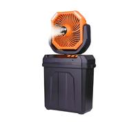 Montesy Ventilateur brumisateur portable avec veilleuse, seau de 6 L, 30 000 mAh, alimenté par batterie rechargeable, ventilateur brumisateur de camping pour l'extérieur