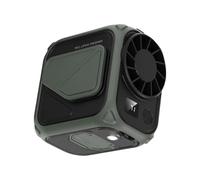 Montesy Ventilateur de ceinture rechargeable 6000 mAh - Petit ventilateur à clip de taille - Convient pour la randonnée et la pêche