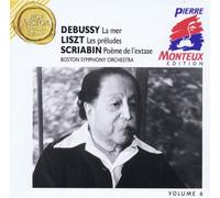 Monteux Edition Vol.6 -Debussy: Le Mar, Liszt: Les Preludes, Scriabin: Poeme de L'extase