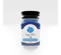 Monteverde g309cb Bouteille d'encre 30ml Bleu Capri