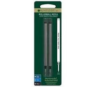 Monteverde Recharge Pointe Fine Compatible Stylos Roller Montblanc- Noir (Lot de 2)
