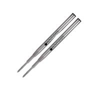 Monteverde stylo pour mONTBLANC-stylo bille-pointe f-schwarz, 2 recharges
