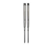 Monteverde Recharge Gel sans capuchon Pointe fine compatible Stylo à bille Sheaffer - Noir (Lot de 2)