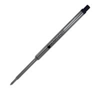 Monteverde Recharge Gel sans capuchon Pointe fine compatible Stylo à bille Waterman - Bleu/Noir (Lot de 2)