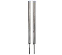 Monteverde Recharges pour stylos roller compatibles avec Cross Bleu Pointe fine Lot de 2
