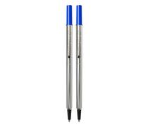 Monteverde Recharge Pointe Fine Compatible Stylos Roller Parker - Bleu (Lot de 2)