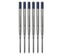 Monteverde Recharge pour stylo à bille souple (compatible avec Parker), pointe extra fine, bleu/noir