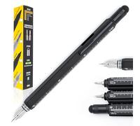 MONTEVERDE Stylo plume USA Tool - Noir - Plume Stub - Étui de luxe - Cadeau idéal pour homme et femme - Conçu pour le travail et les occasions spéciales