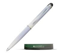 Monteverde USA Poquito Stylus Pen - Violet/Beige | Stylo à bille compact en métal avec stylet capacitif | Rechargeable avec mini recharges à bille internationales standard D1