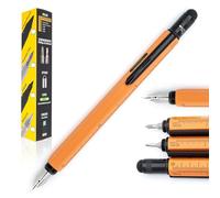 MONTEVERDE USA Tool Stylo-plume Orange Pointe large Étui de luxe Cadeau idéal pour homme et femme