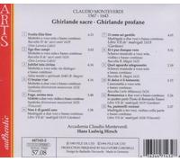 Monteverdi, C. - Ghirlande SacreGhirlande [Import]