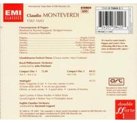 Monteverdi: L'incoronazione Di Poppea / (7) Madrigals