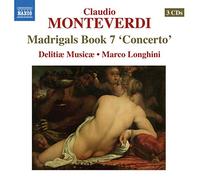 Monteverdi – Septième livre de madrigaux – CD – NAXOS