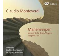 Monteverdi : Marienvesper. Amarcord, Katschner.