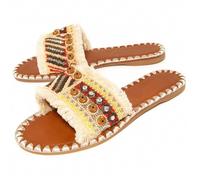 Montevita Indiplasa Sandale Plate Beige 39