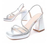 Montevita Sandale À Talons Festsand5 Argent 41