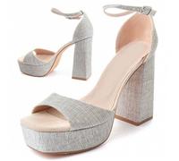 Montevita Sandale À Talons Festsand7 Gris 40