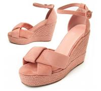 Montevita Sandale Compensée Sparto501 Rose 40