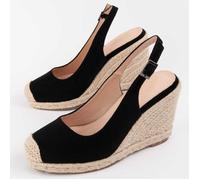 Montevita Wedge Sparto Balenci7 Noir 40