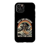 Montez à Bord avec The Lord Surfing Retro Coque pour iPhone 11 Pro