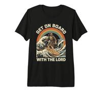 Montez à Bord avec The Lord Surfing Retro T-Shirt Haut de Gamme