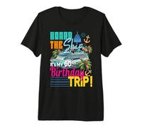 Montez à Bord du Navire C'est Mon 60e Anniversaire Voyage en croisière T-Shirt Haut de Gamme