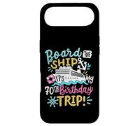 Montez à Bord du Navire, C'est Mon 70e Anniversaire, croisière et Vacances Coque pour iPhone Air