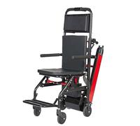 Montez Les Escaliers éLectrique Sur Chenilles Monte-escalier pour fauteuil roulant, capacité de charge de 19 kg, en alliage d'aluminium, pour personnes âgées et handicapées, chariot pliable