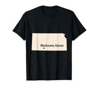 Montezuma, Kansas, Comté de Gray, 67867 T-Shirt Graphique avec Valeur