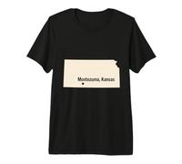 Montezuma, Kansas, Comté de Gray, 67867 T-Shirt Haut de Gamme