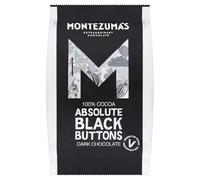 Montezuma's Absolute Black Sachet de 180 g de chocolat noir sans gluten et végétalien